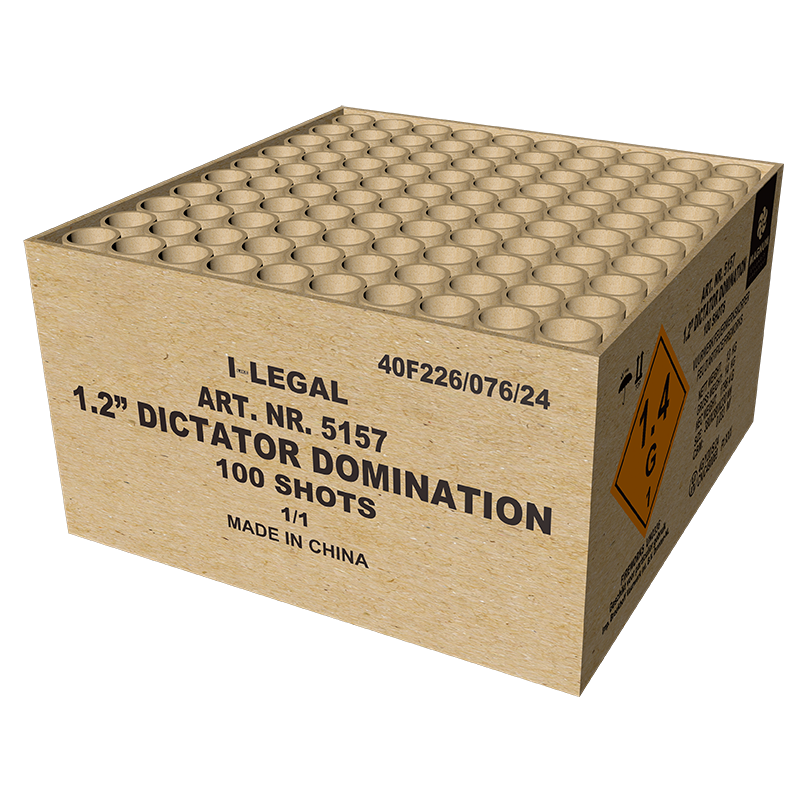 1.2” Dictator Domination 100 shots